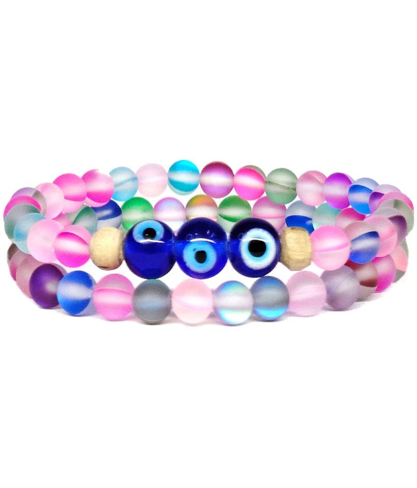     			DAIVYA WELLNESS - Multicolor Bracelet ( Pack of 2 )