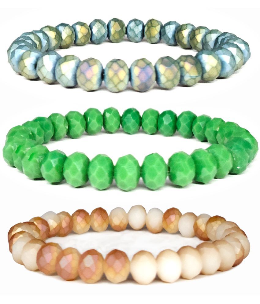     			DAIVYA WELLNESS - Multicolor Bracelet ( Pack of 3 )