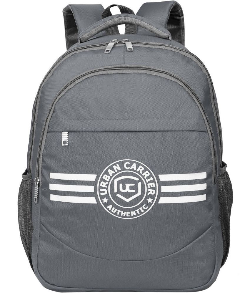     			URBAN CARRIER - Grey Polyester Backpack ( 45 Ltrs )