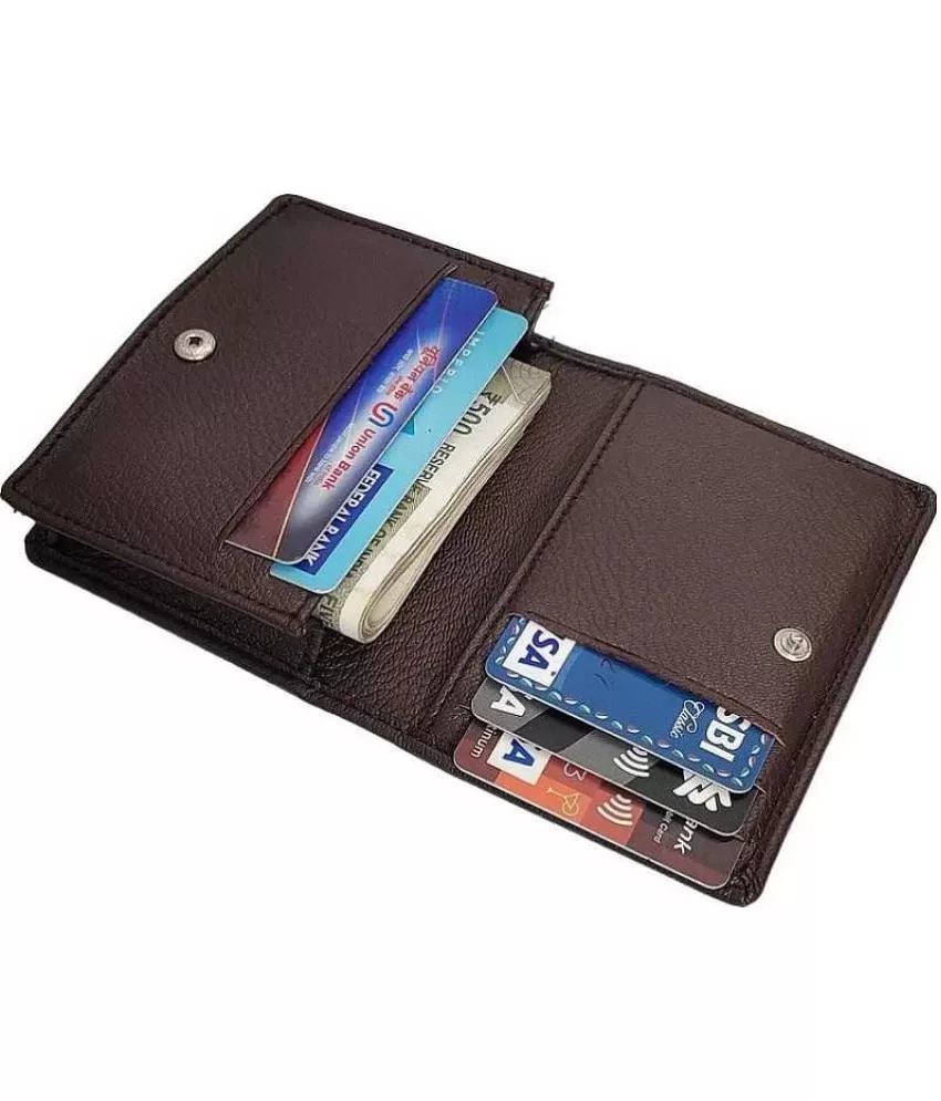 Male Vallabh Junction Woodland Men's Leather Wallet Dark Brown Colour at Rs  170/piece in New Delhi