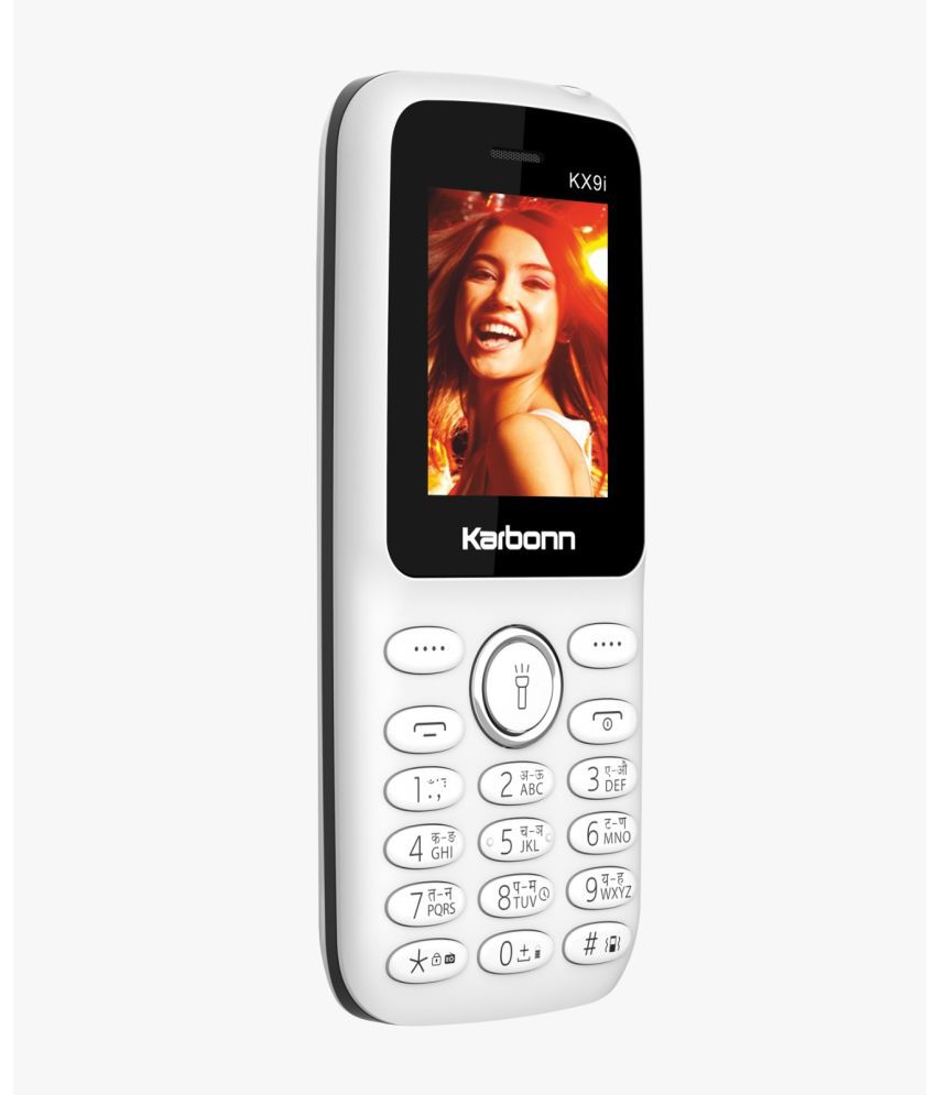     			Karbonn KX9i Dual SIM Feature Phone White