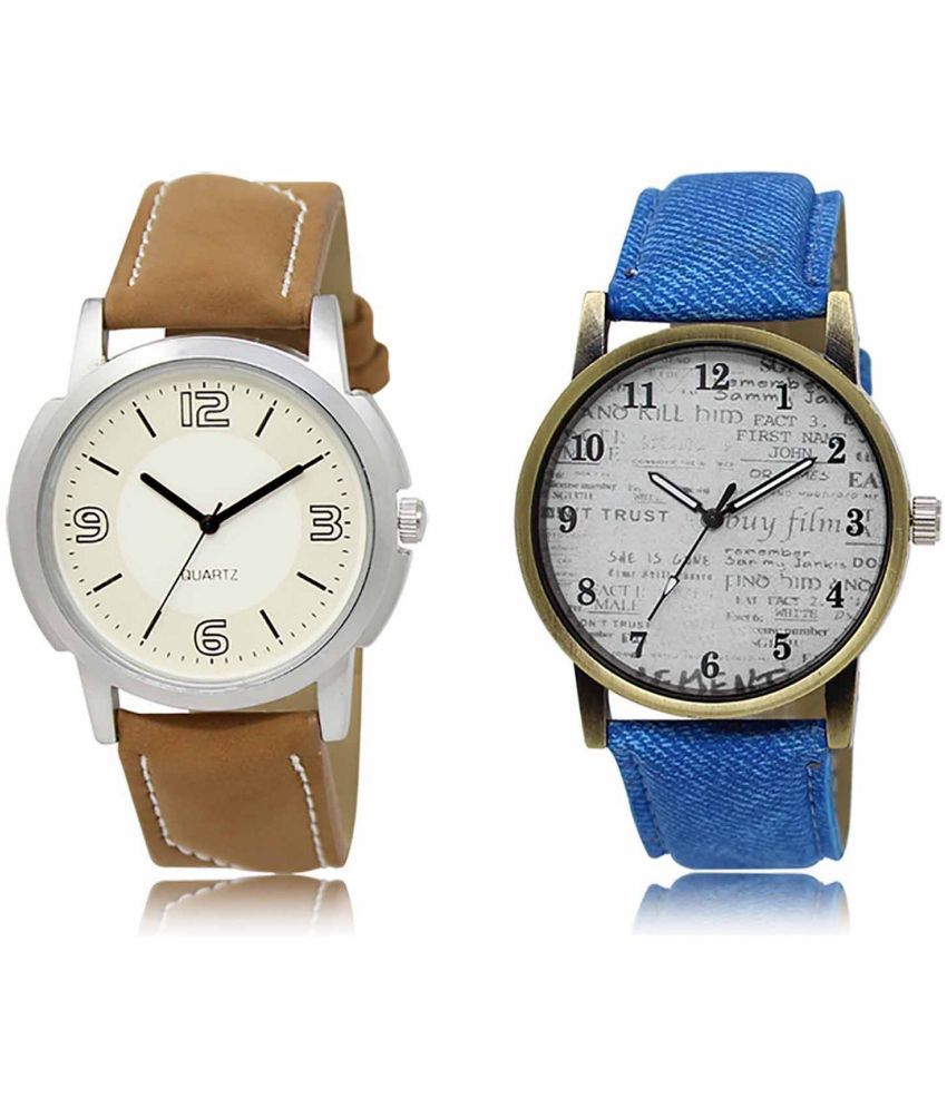     			Lorem - Analog Watch Watches Combo For Men and Boys ( Pack of 2 )