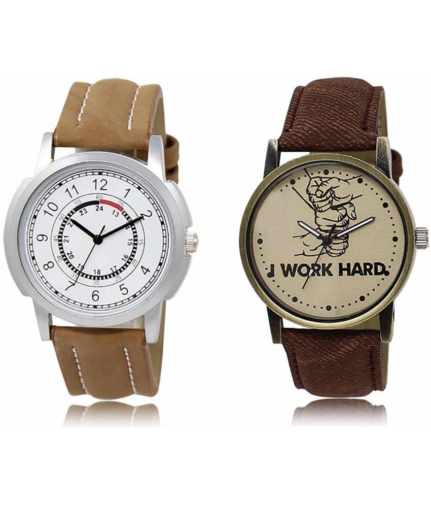     			Lorem - Analog Watch Watches Combo For Men and Boys ( Pack of 2 )