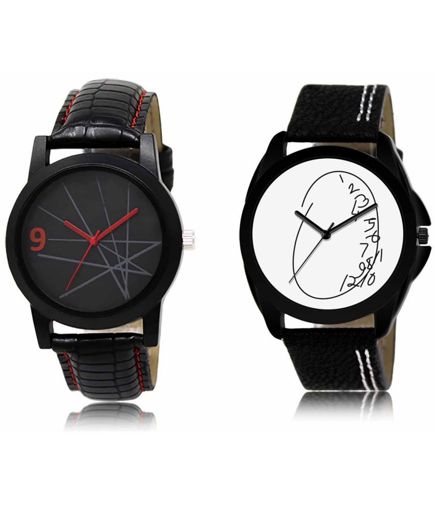     			Lorem - Analog Watch Watches Combo For Men and Boys ( Pack of 2 )