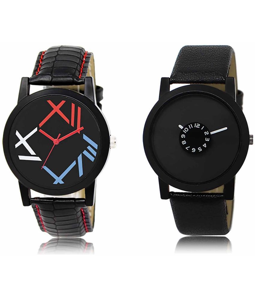     			Lorem - Analog Watch Watches Combo For Men and Boys ( Pack of 2 )