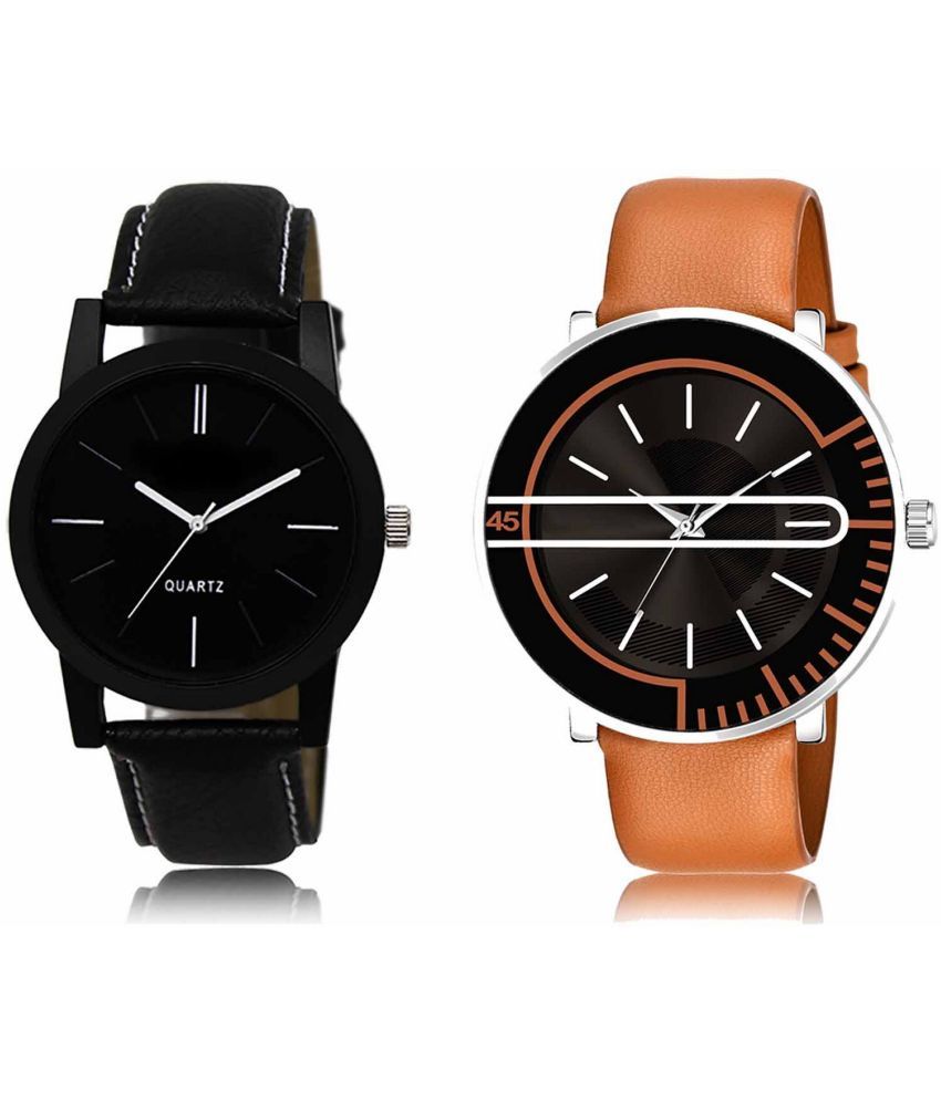     			Lorem - Analog Watch Watches Combo For Men and Boys ( Pack of 2 )