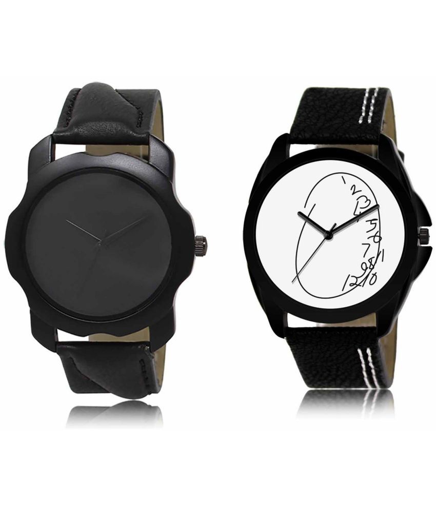     			Lorem - Analog Watch Watches Combo For Men and Boys ( Pack of 2 )