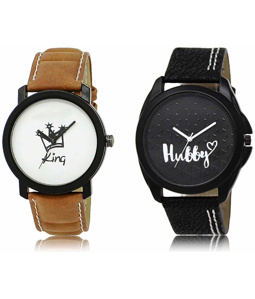     			Lorem - Analog Watch Watches Combo For Men and Boys ( Pack of 2 )