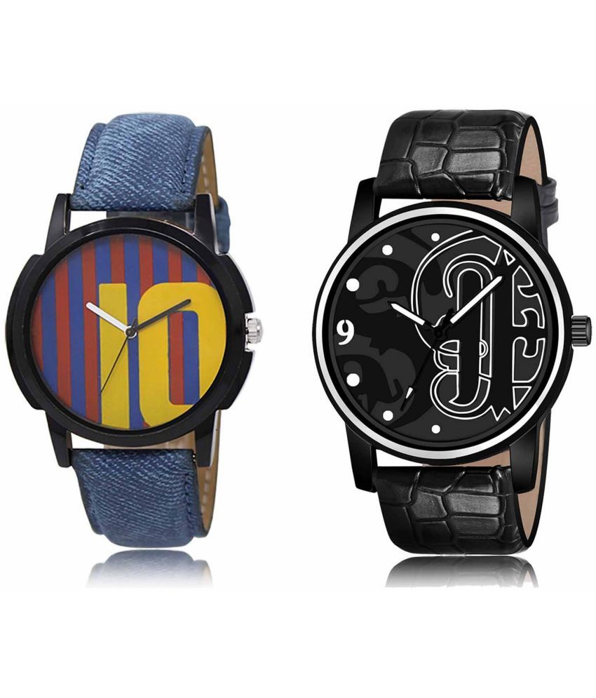     			Lorem - Analog Watch Watches Combo For Men and Boys ( Pack of 2 )