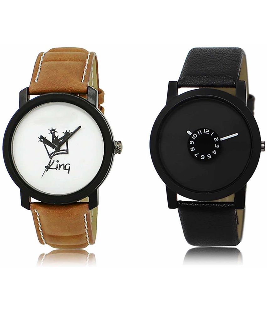     			Lorem - Analog Watch Watches Combo For Men and Boys ( Pack of 2 )