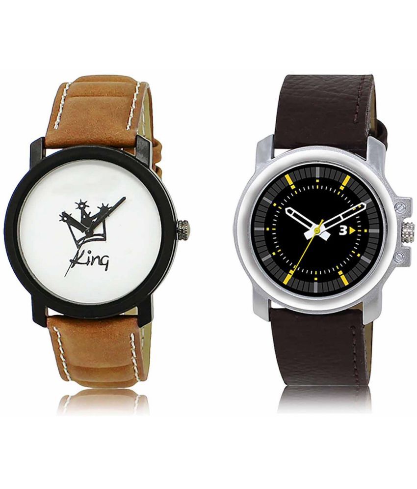     			Lorem - Analog Watch Watches Combo For Men and Boys ( Pack of 2 )