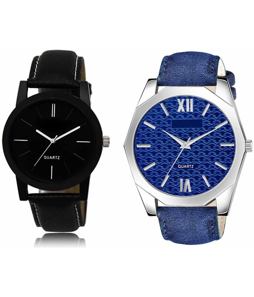     			Lorem - Analog Watch Watches Combo For Men and Boys ( Pack of 2 )