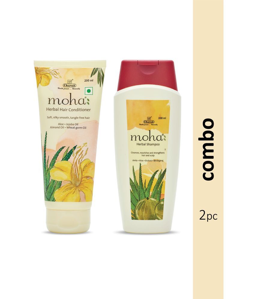     			MOHA HERBAL SHAMPOO 200 ml + MOHA HERBAL HAIR CONDITIONER 200 ml