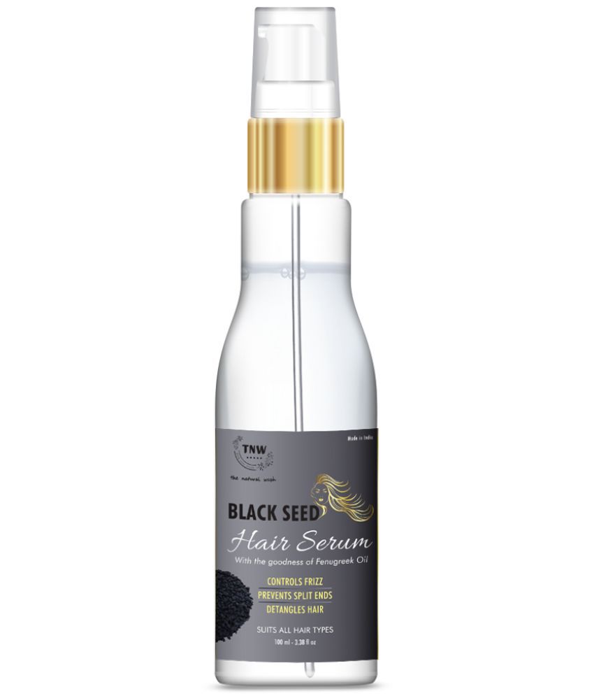     			TNW- The Natural Wash Black Seed Hair Serum with Fenugreek Oil for Frizz free Hair, 100ml
