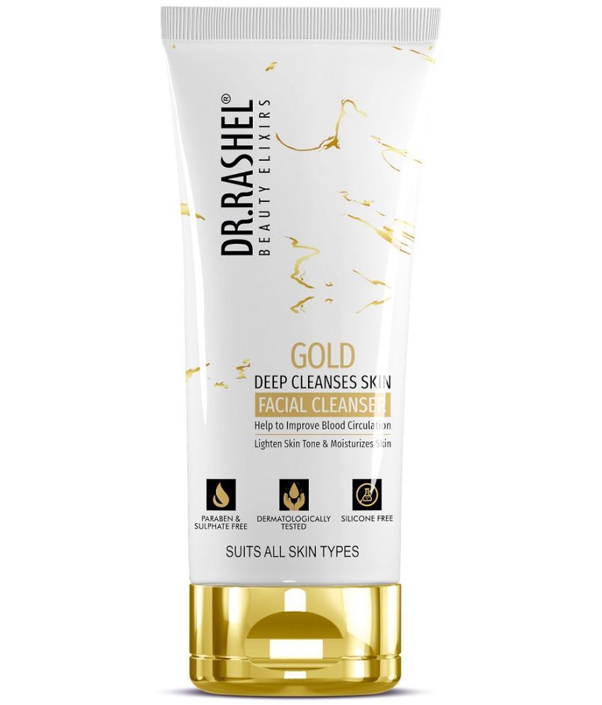     			DR.RASHEL Gold Face Cleanser for Hydration (80 ml) | Pack of 1