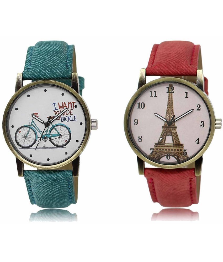     			Lorem - Analog Watch Watches Combo For Women and Girls ( Pack of 2 )