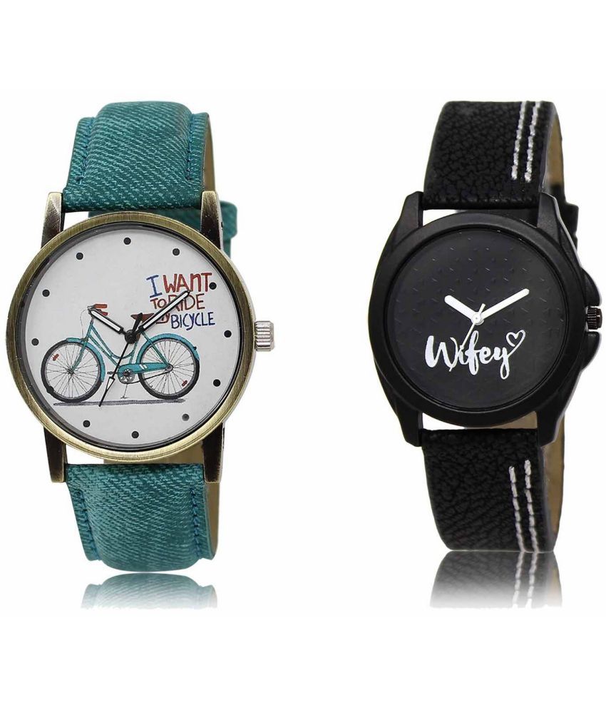     			Lorem - Analog Watch Watches Combo For Women and Girls ( Pack of 2 )