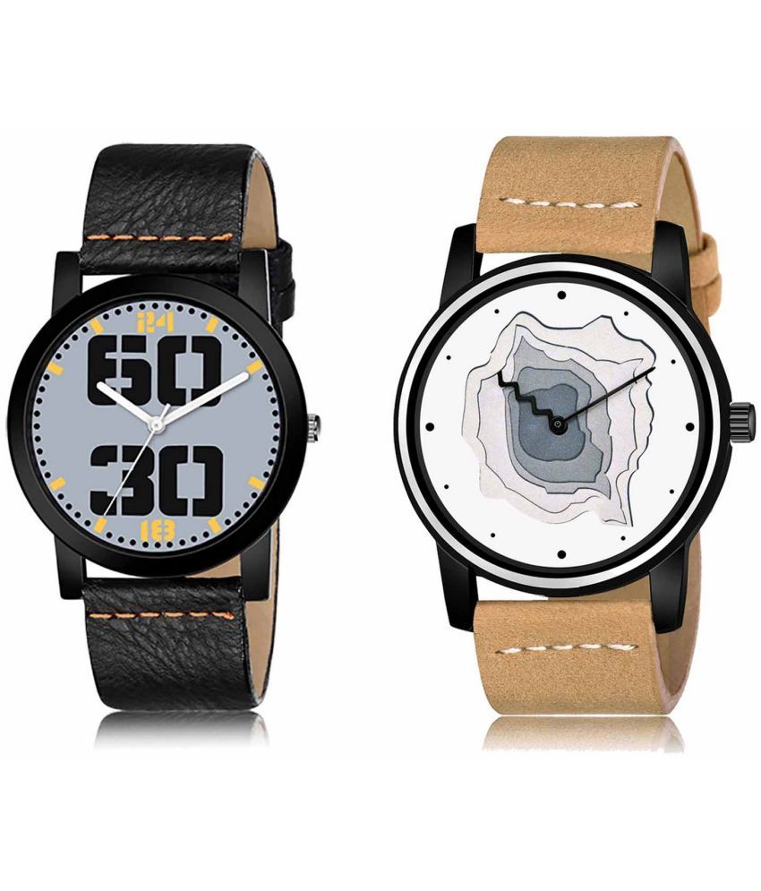     			Lorem - Analog Watch Watches Combo For Men and Boys ( Pack of 2 )