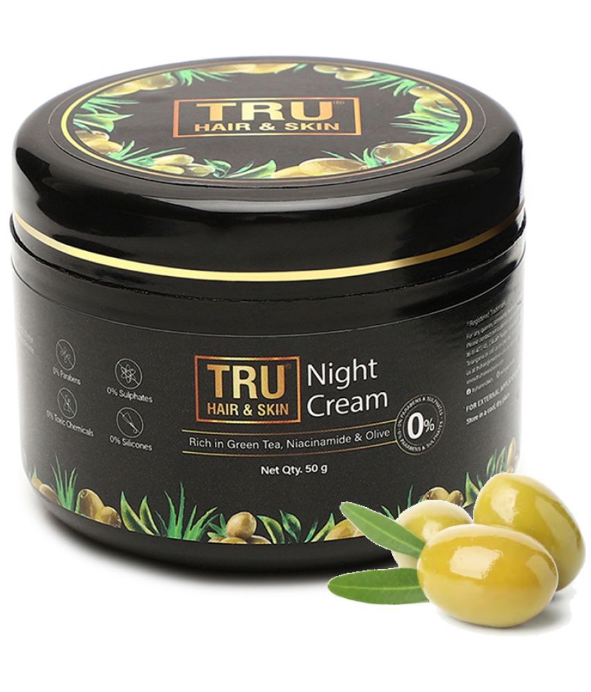     			TRU HAIR & SKIN Night Cream, 50 gms