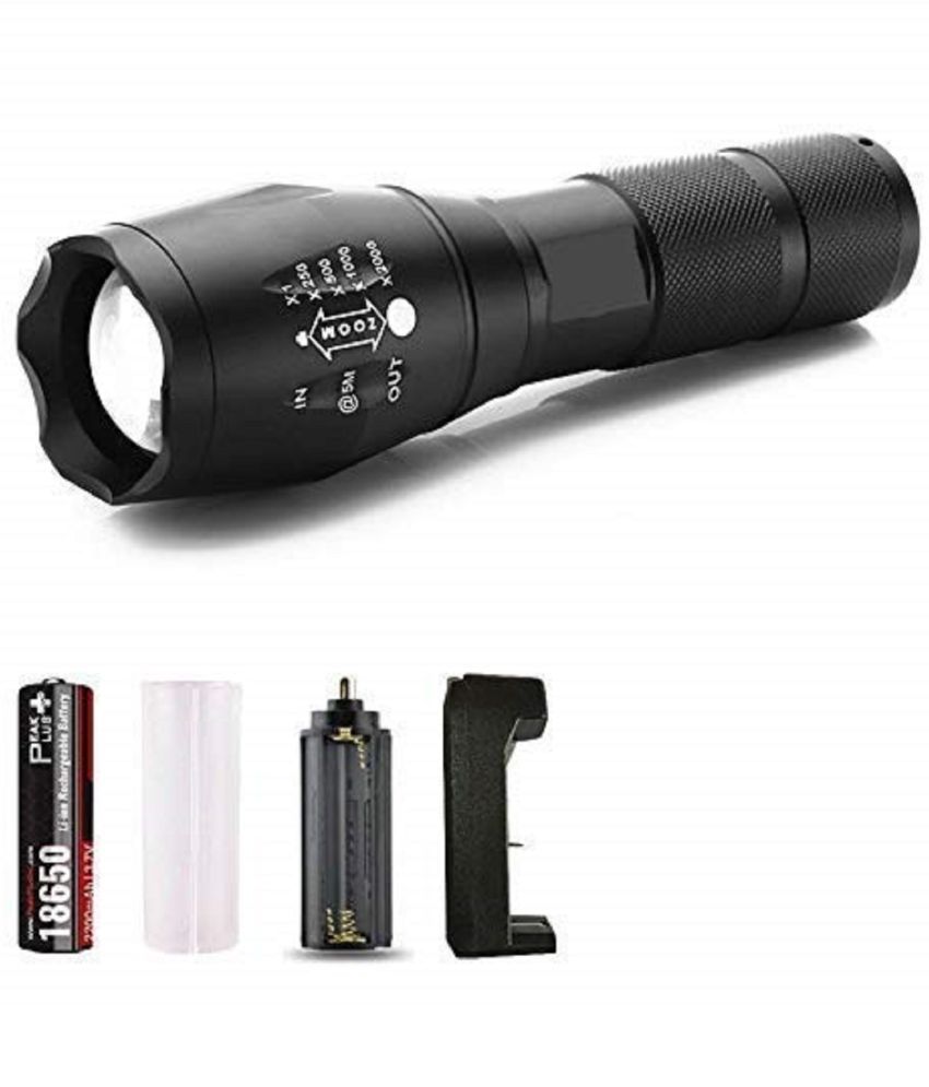     			Bluedeal - 5W AAA Battery Flashlight Torch ( Pack of 1 )