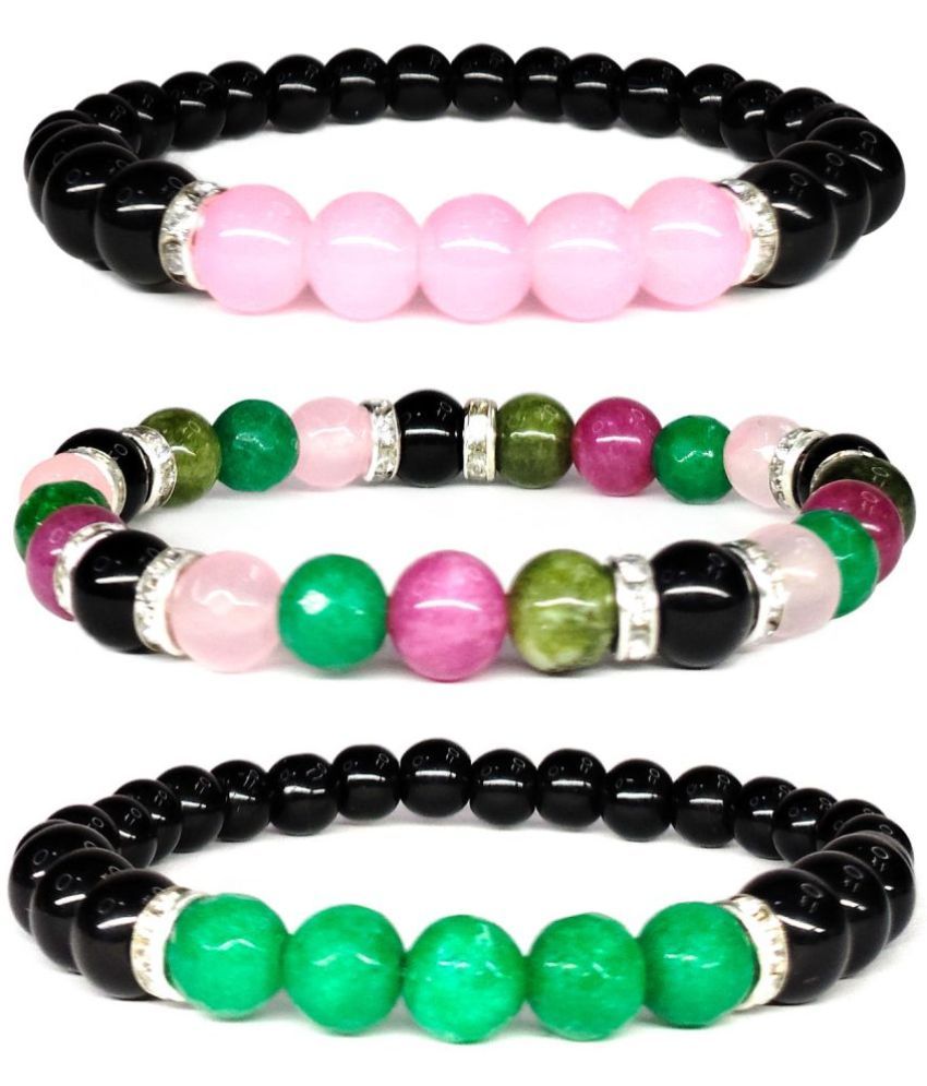     			DAIVYA WELLNESS - Multicolor Bracelet ( Pack of 3 )