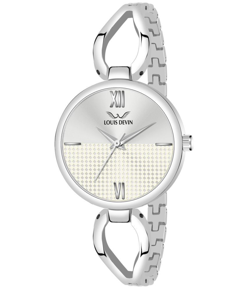     			LOUIS DEVIN - Silver Metal Analog Womens Watch