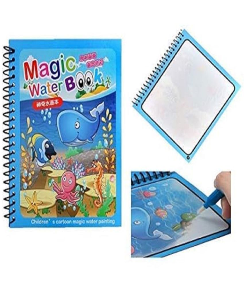     			MAGIC WATER QUICK DRY BOOK WITH MAGIC PEN