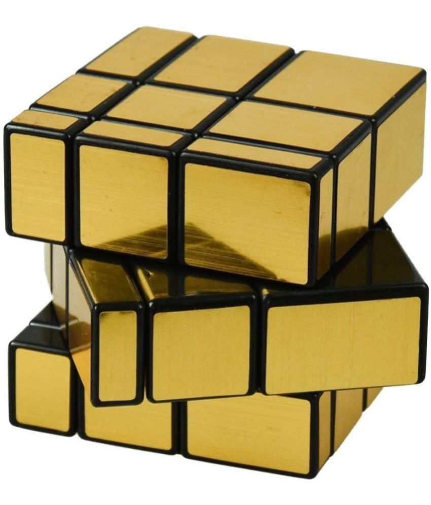     			Mirror Cube 3x3 Cube High Speed Gold Mirror Magic Cube 3x3 Mirror Cube Brainstorming Puzzle Game Toy