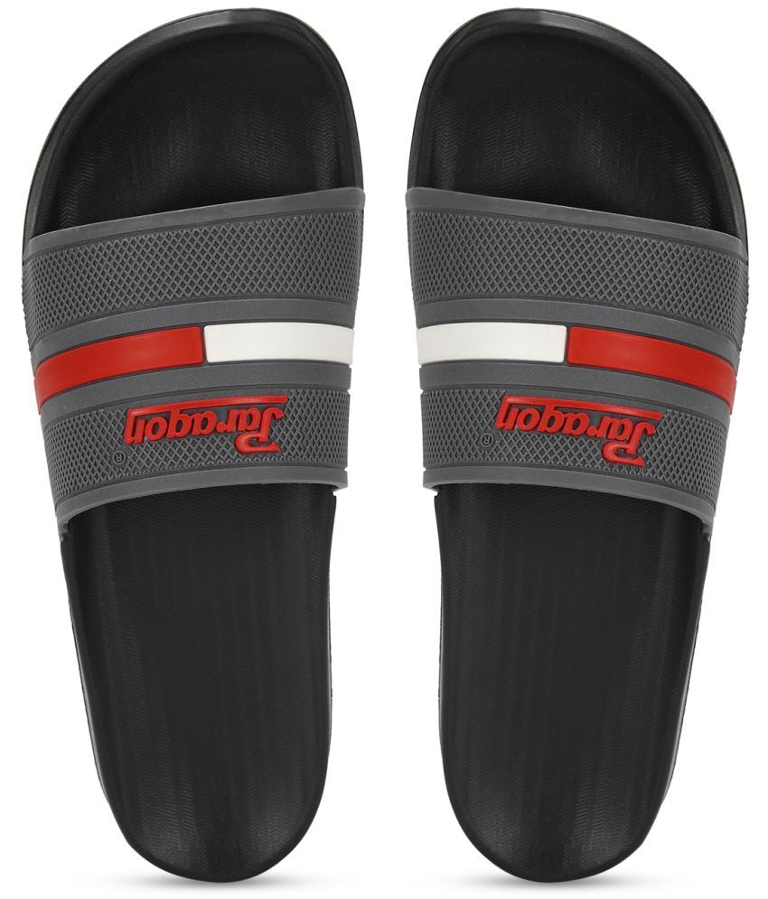     			Paragon - Grey Men's Slide Flip Flop