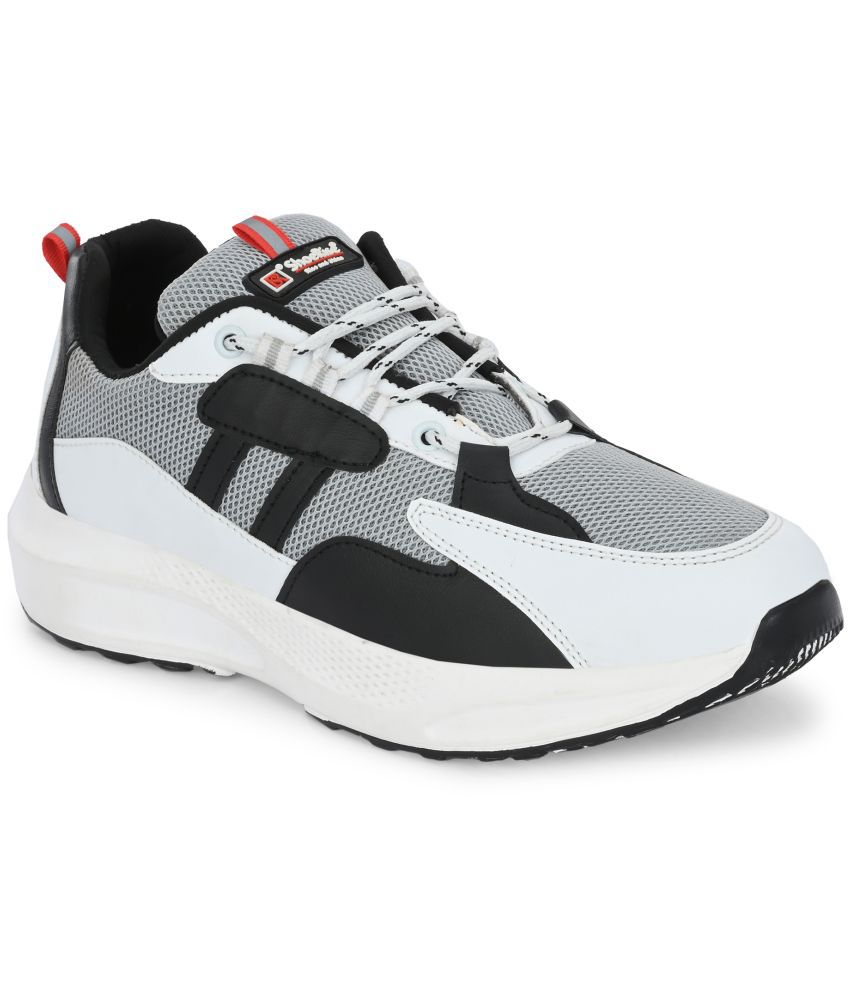     			ShoeRise Grey Sports Shoes Light Grey Men's Sneakers