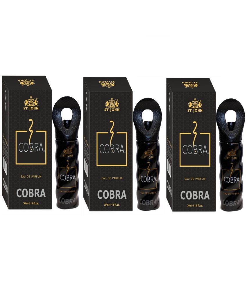     			St. John - Cobra Classic 30ml Long lasting Eau De Parfum (EDP) For Men,Women 30 ( Pack of 3 )