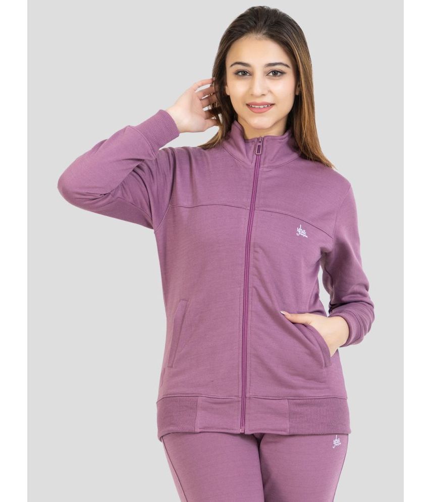     			YHA Fleece Women's Zippered Sweatshirt ( Peach )