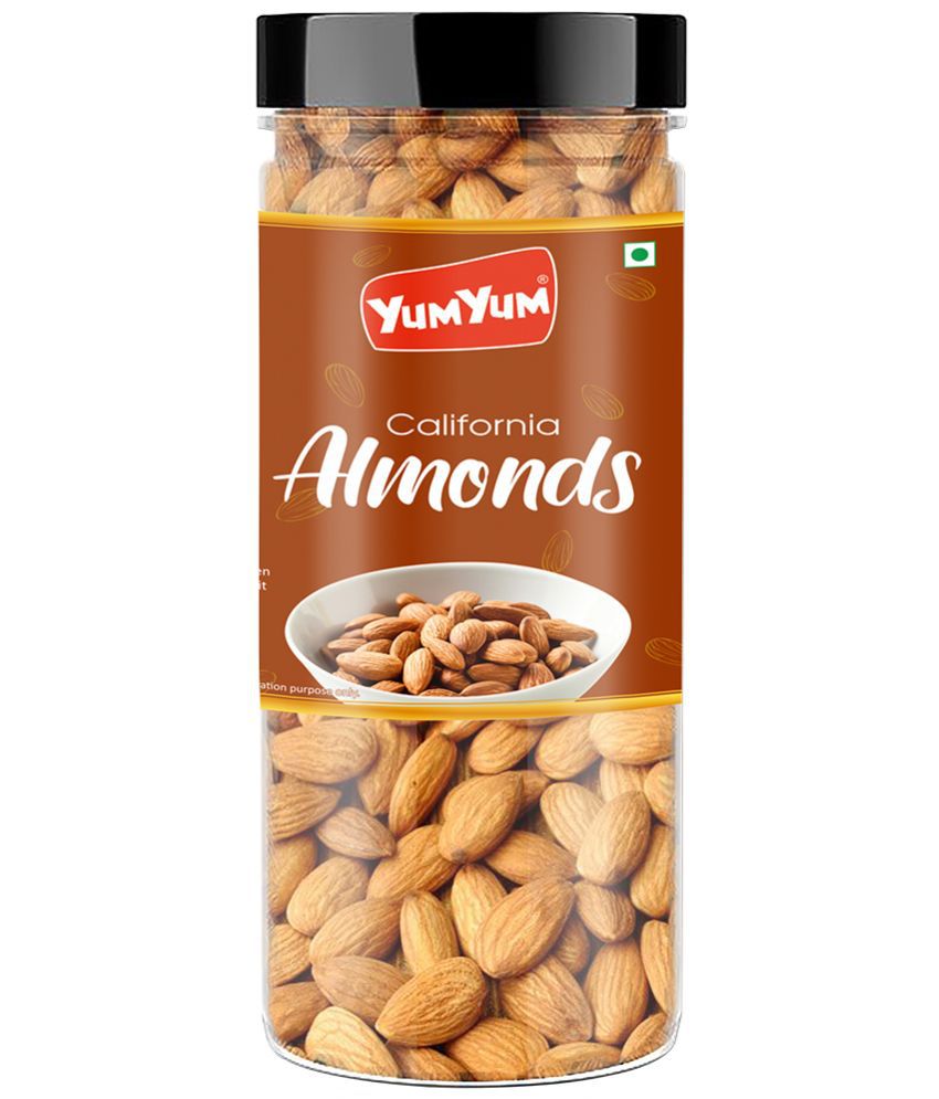     			YUM YUM Premium Quality 100% Natural California Almonds Badam 150 g