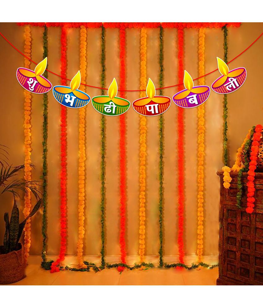     			Zyozi Happy Diwali Banner/Diwali Decorations Banner/Diwali Decorations - Diwali Festival Of Lights