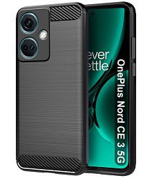 NBOX - Hybrid Covers Compatible For Rubber OnePlus Nord CE 3 5G ( Pack of 1 )