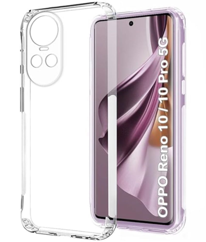     			Case Vault Covers - Silicon Soft cases Compatible For Silicon Oppo Reno 10 5G ( Pack of 1 )