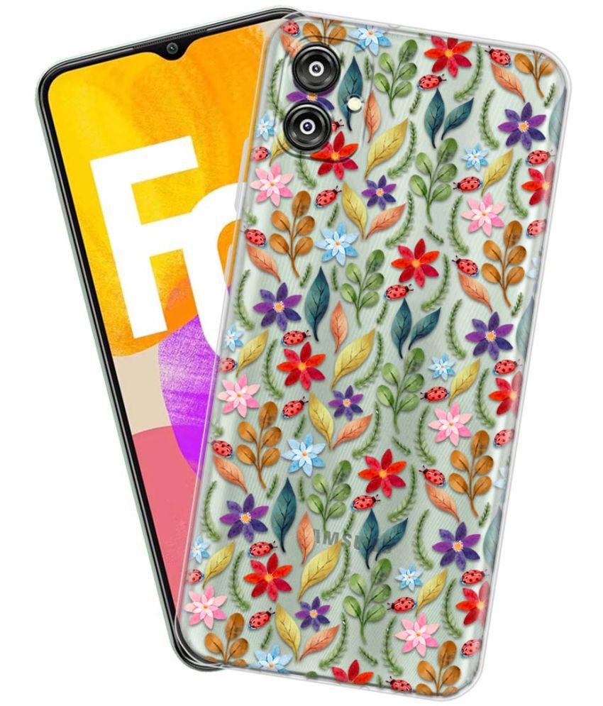     			NBOX - Multicolor Printed Back Cover Silicon Compatible For Samsung Galaxy F04 ( Pack of 1 )