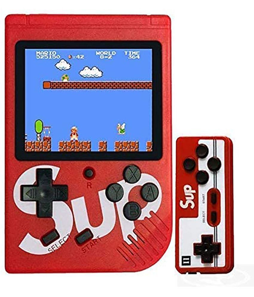     			Plug & Play Wireless 600 Video Game for Kids (8 bit Retro Built-in Games) for up to 2 Players-Multi Color