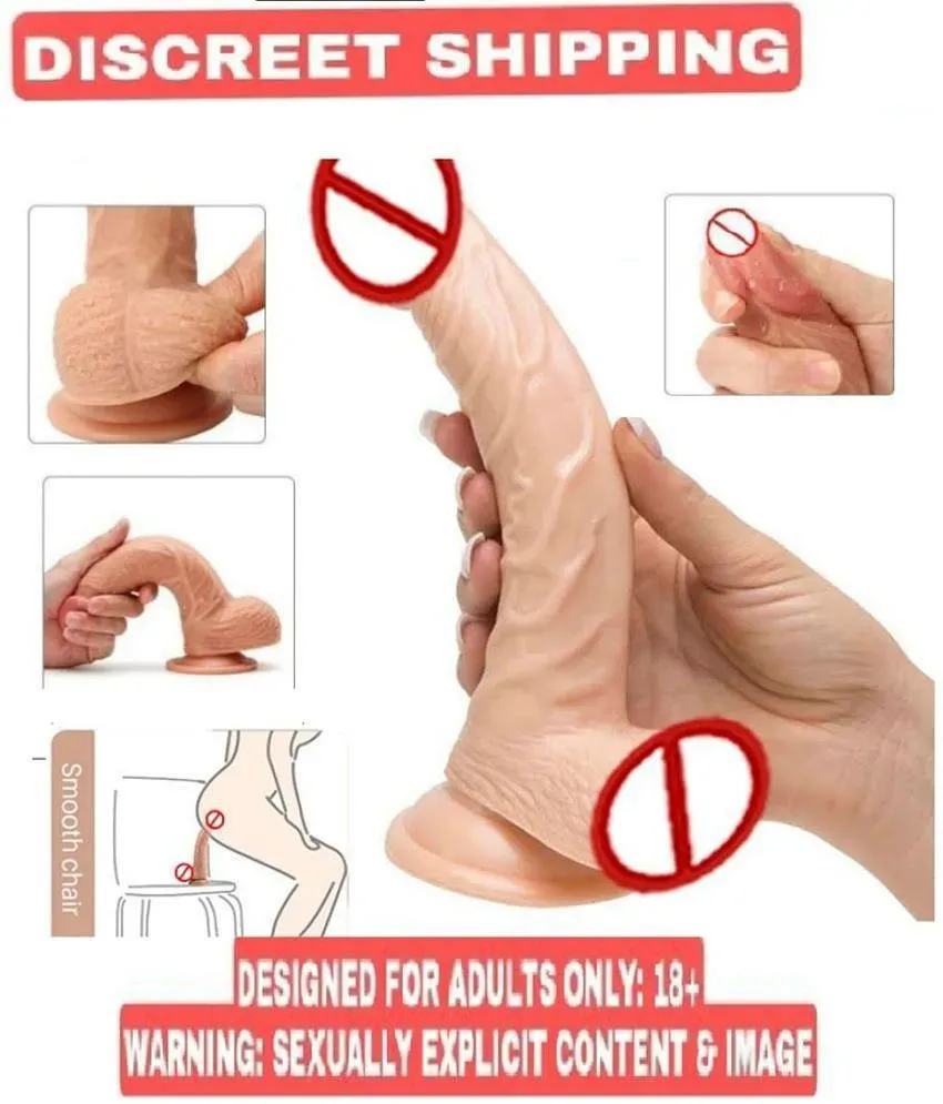 10 Inch Mega Girthy Ultra Silicone Premium Realistic Dildo Sex Toy