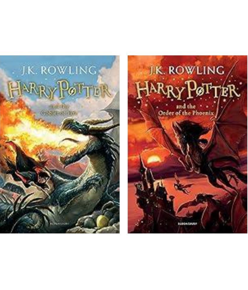     			Harry Potter And The Order Of Phoenix And Harry Potter And Goblet Of Fire Combo  (Paperback, Jk Rowling)
