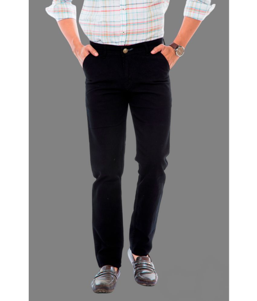    			MOUDLIN Slim Fit Basic Men's Jeans - Black ( Pack of 1 )