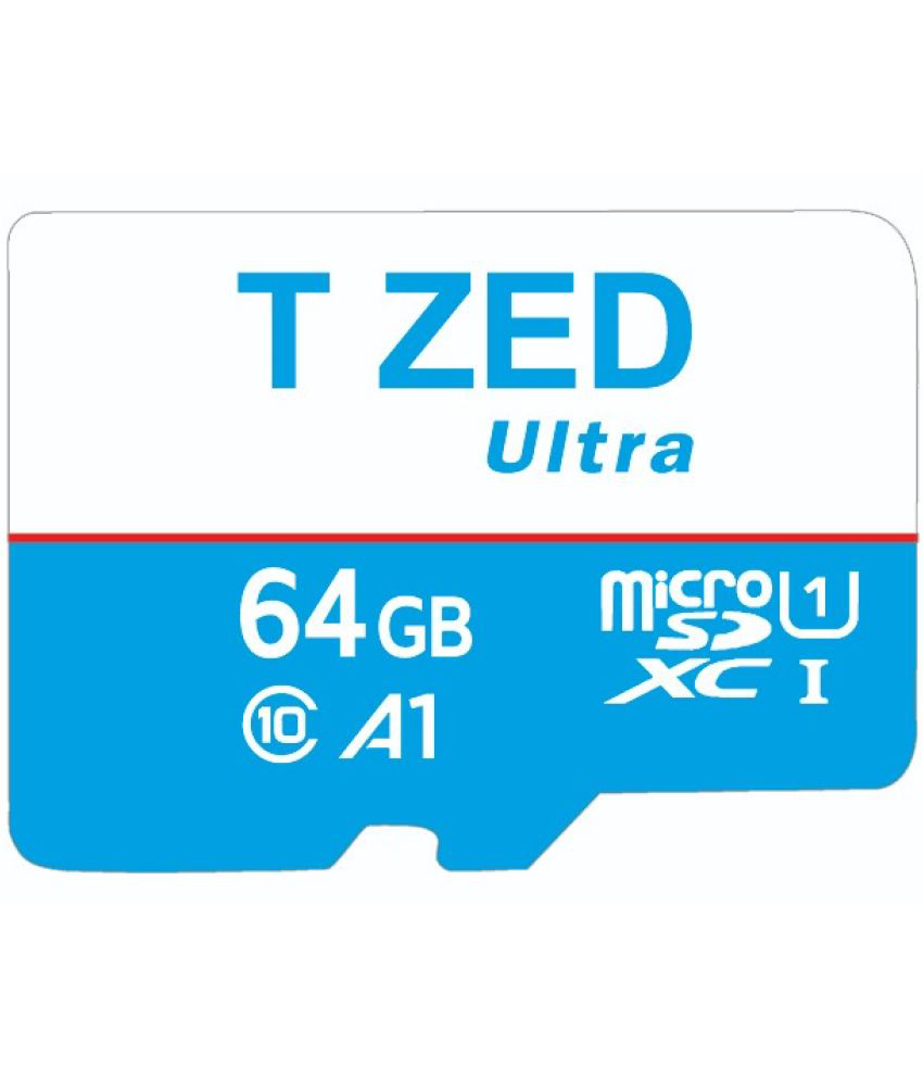     			T ZED - 64 GB SD Card 180Mbs