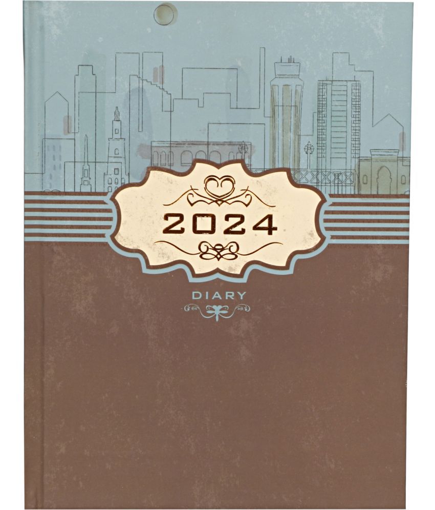     			Toss 2024 B5 Diary YES 330 Pages (Multicolor)AT-9 DIARY 2024