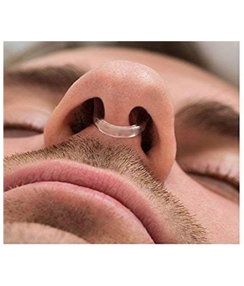     			Dust n Shine Anti Snoring Devices for Men and Women Soft Silicon Nose Clip for Snore Free Sleep