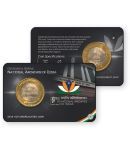 Rs.10 NATIONAL ARCHIVES OF INDIA Commemorative Coin Card  Special Edition