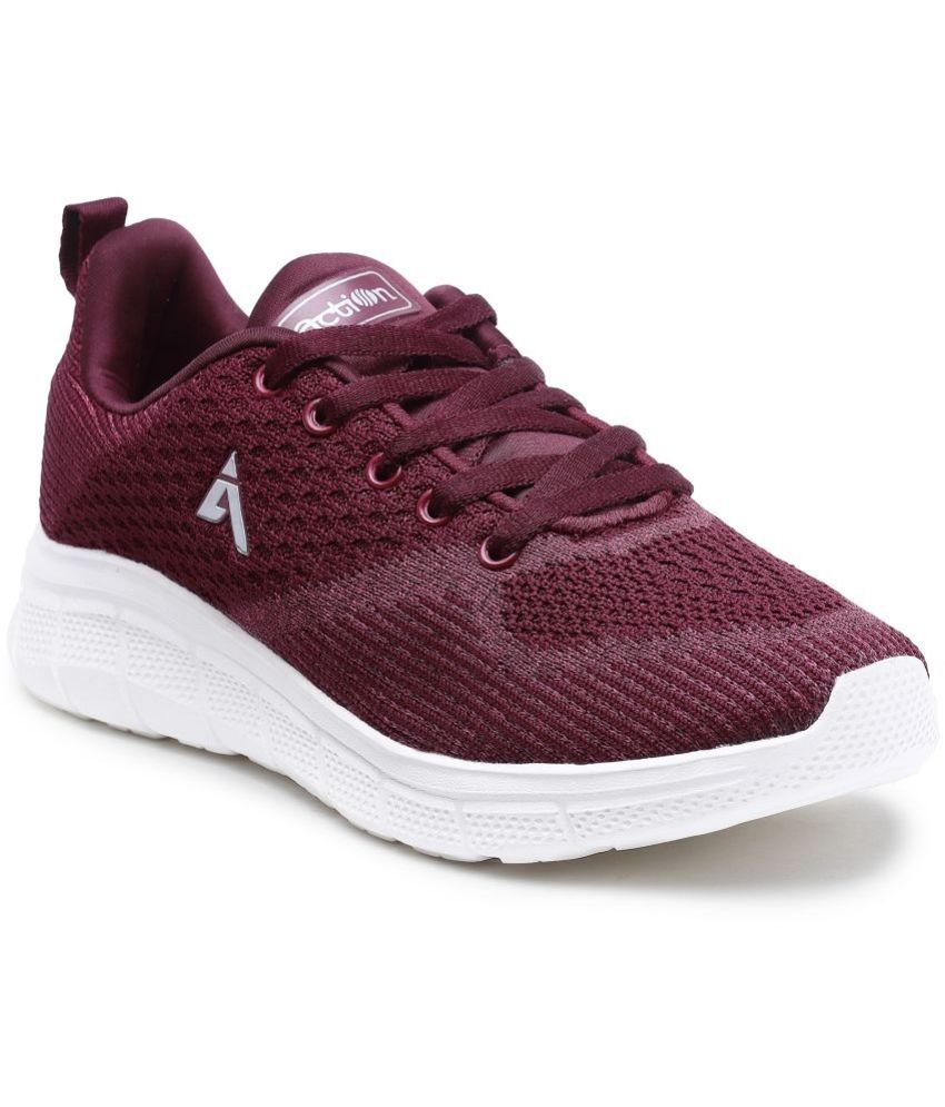     			Action - Burgundy Women's Running Shoes