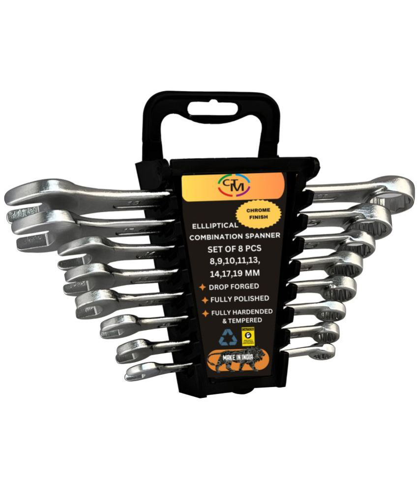     			CTM Combination Spanner Set of 8 Pc