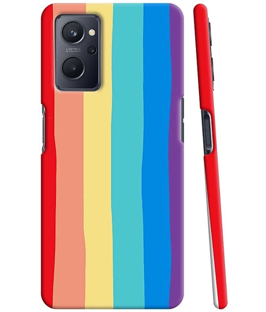     			T4U THINGS4U - Multicolor Printed Back Cover Polycarbonate Compatible For Oppo A96 ( Pack of 1 )