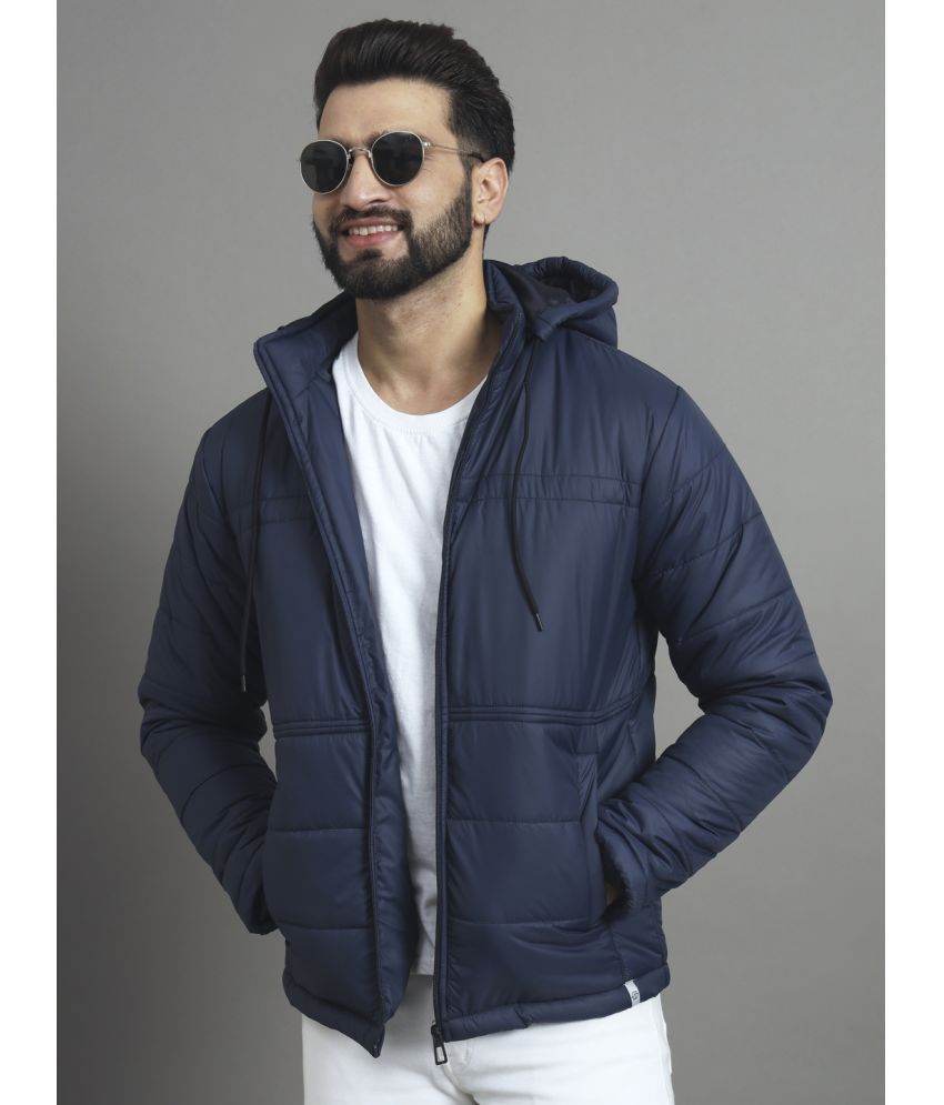     			renuovo Polyester Men's Puffer Jacket - Navy Blue ( Pack of 1 )