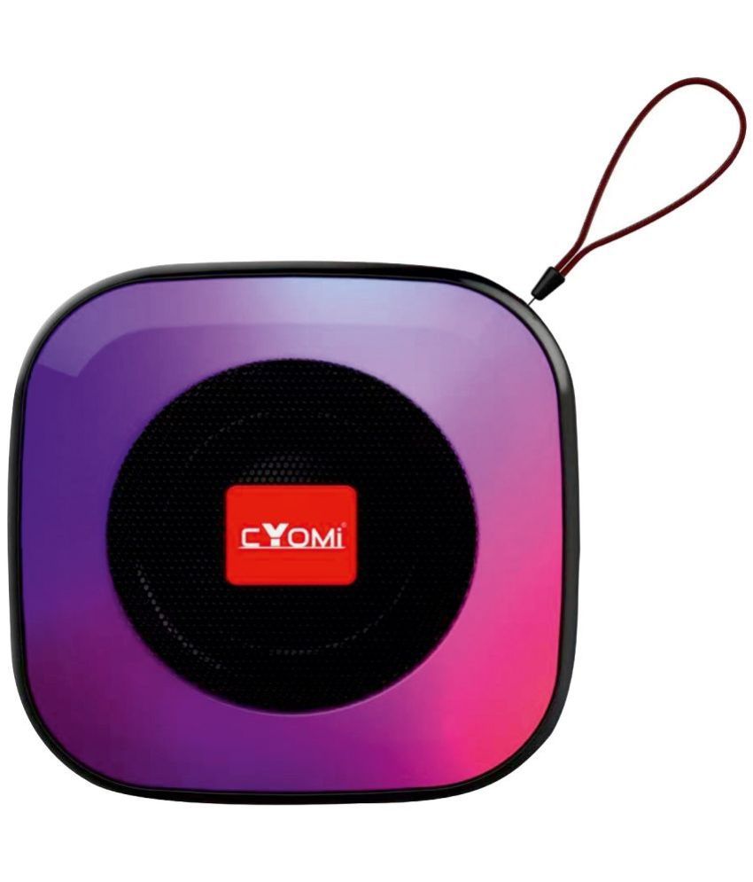     			CYOMI 620 Ultra 5 W Bluetooth Speaker Bluetooth v5.0 with USB,SD card Slot Playback Time 4 hrs Red